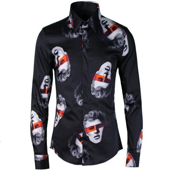 tee shirt shirt luxury handsome men head digital printing mens plus size 4xl long sleeve casual man shirts, White;black
tee shirt shirt luxury handsome men head digital printing mens plus size 4xl long sleeve casual man shirts, White;black