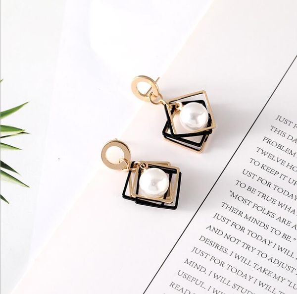 dangle & chandelier high-end temperament earrings geometric square korean fashion elegant cherry big beads wild, Silver
dangle & chandelier high-end temperament earrings geometric square korean fashion elegant cherry big beads wild, Silver