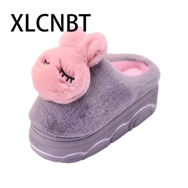 slippers slipper winter warm shoes indoor thick soles half pack heel high women home females cotton, Black
slippers slipper winter warm shoes indoor thick soles half pack heel high women home females cotton, Black