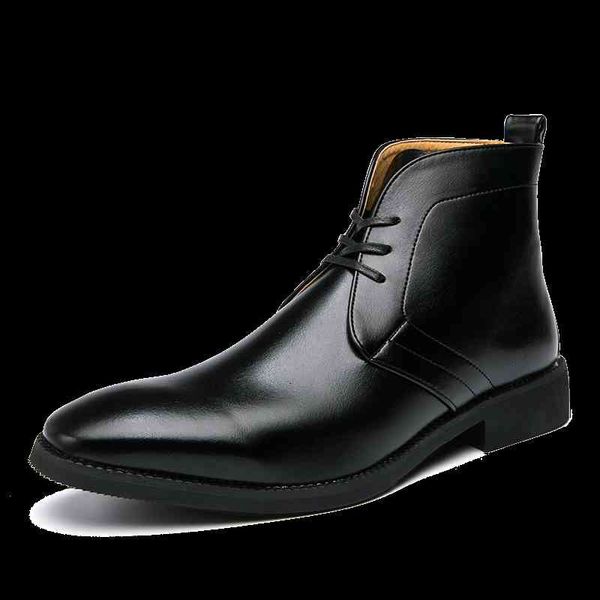 shoes winter dress high men leather boots oxford ankle business lace up smart shoe mc5, Black
shoes winter dress high men leather boots oxford ankle business lace up smart shoe mc5, Black