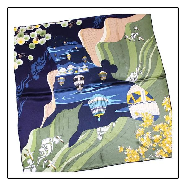 scarves air balloon print scarf pure silk shawl satin finish pashmina neck wear accessory square 88*88cm fj132, Blue;gray
scarves air balloon print scarf pure silk shawl satin finish pashmina neck wear accessory square 88*88cm fj132, Blue;gray