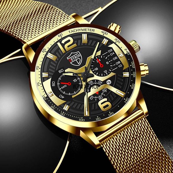wristwatches mens fashion calendar watch men business stainless steel mesh belt quartz wrist male clock relogio masculino, Slivery;brown
wristwatches mens fashion calendar watch men business stainless steel mesh belt quartz wrist male clock relogio masculino, Slivery;brown
