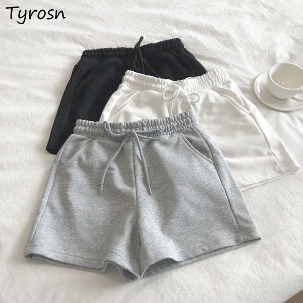 women's shorts summer women loose drawstring chic fashion cozy students all-match wide leg joggers streetwear homewear simple casual, White;black
women's shorts summer women loose drawstring chic fashion cozy students all-match wide leg joggers streetwear homewear simple casual, White;black