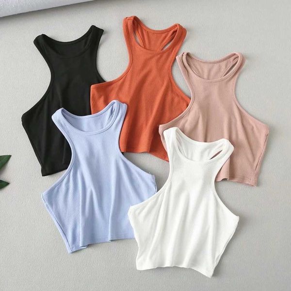 blogger european and american women's clothing summer sports sling slim short threaded i-shaped vest 210623, White
blogger european and american women's clothing summer sports sling slim short threaded i-shaped vest 210623, White