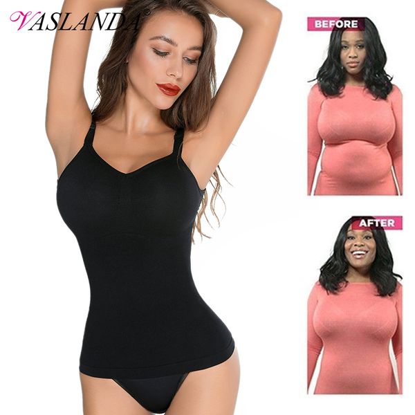 women camisoles waist trainer compression shirt slimming body shaper tummy control tank shapewear summer crop mujer
women camisoles waist trainer compression shirt slimming body shaper tummy control tank shapewear summer crop mujer