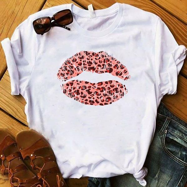 graphic leopard fashion lip cartoon women t shirts casual printed tee kawaii female clothes, White
graphic leopard fashion lip cartoon women t shirts casual printed tee kawaii female clothes, White