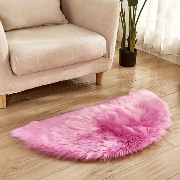 carpets europe semicircle solid non-slip mat fluffy plush rugs white carpet for kid living room bathroom mats alfombras 45x90cm
carpets europe semicircle solid non-slip mat fluffy plush rugs white carpet for kid living room bathroom mats alfombras 45x90cm