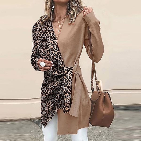 women's suits & blazers retro fashion temperament v-neck long-sleeved leopard print contrast color stitching lace-up office ladies blaz, White;black
women's suits & blazers retro fashion temperament v-neck long-sleeved leopard print contrast color stitching lace-up office ladies blaz, White;black