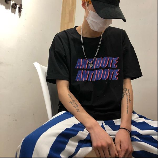 summer korean alphabet print ins women t shirt harajuku loose cotton ulzzang streetwear o neck fashion dark black casual cute, White
summer korean alphabet print ins women t shirt harajuku loose cotton ulzzang streetwear o neck fashion dark black casual cute, White