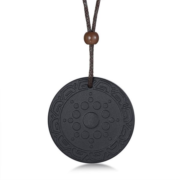 modyle quantum scalar energy pendant necklace for men energy power health care lava stone male jewelry, Silver
modyle quantum scalar energy pendant necklace for men energy power health care lava stone male jewelry, Silver