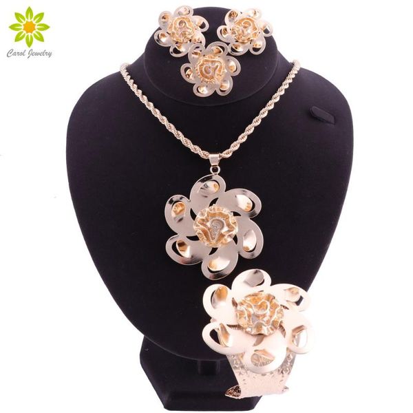 earrings & necklace african beads jewelry set wedding big pendant sets women fashion costume flower bridal, Silver
earrings & necklace african beads jewelry set wedding big pendant sets women fashion costume flower bridal, Silver