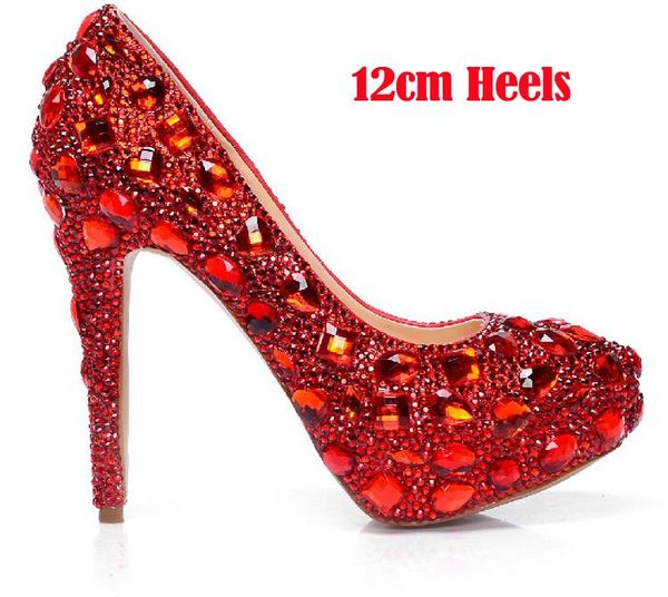 dress shoes 2021 spring sparkling red crystal genuine leather bridal lovely wedding platforms dancing ball party prom pumps, Black
dress shoes 2021 spring sparkling red crystal genuine leather bridal lovely wedding platforms dancing ball party prom pumps, Black