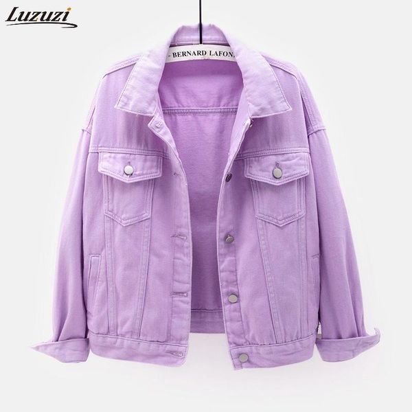 women's jackets luzuzi plus size denim jacket spring autumn short coat loose bf long-sleeved jean casual outerwear clothes, Black;brown
women's jackets luzuzi plus size denim jacket spring autumn short coat loose bf long-sleeved jean casual outerwear clothes, Black;brown