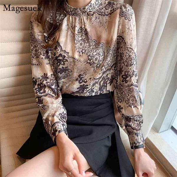 fashion vintage print floral blouse women ol style long sleeve women's shirt stand collar loose clothing blusas 13089 210512, White
fashion vintage print floral blouse women ol style long sleeve women's shirt stand collar loose clothing blusas 13089 210512, White