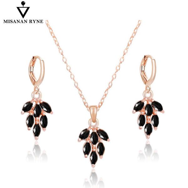 earrings & necklace misananryne jewelry sets gold color brilliant leaf cubic zirconia charming wedding, Silver
earrings & necklace misananryne jewelry sets gold color brilliant leaf cubic zirconia charming wedding, Silver