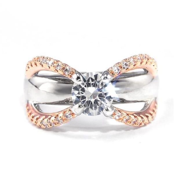 wedding rings luxury fashion two tone crystal ring for women charm female jewelry elegant ladies accessories, Slivery;golden
wedding rings luxury fashion two tone crystal ring for women charm female jewelry elegant ladies accessories, Slivery;golden
