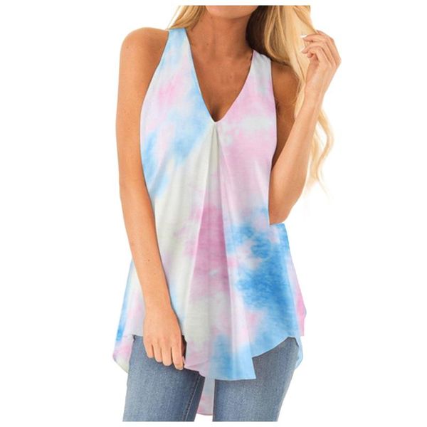 women's blouses & shirts 5xl plus size tunic for ladies blusas feminina fashion womens loose summer v-neck sleeveless tie-dye print sh, White
women's blouses & shirts 5xl plus size tunic for ladies blusas feminina fashion womens loose summer v-neck sleeveless tie-dye print sh, White