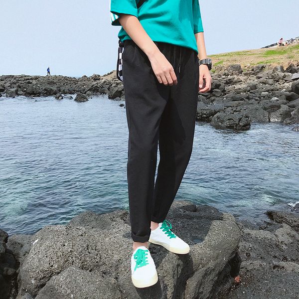 pants men ankle-length harajuku high waist trousers big size mens sweatpants korean fashion streetwear drawstring leisure soft, Black
pants men ankle-length harajuku high waist trousers big size mens sweatpants korean fashion streetwear drawstring leisure soft, Black