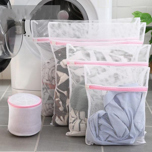 laundry bags 5pcs/set washing machines mesh underwear bag clothes aid lingerie protecting travel storage net zip bra
laundry bags 5pcs/set washing machines mesh underwear bag clothes aid lingerie protecting travel storage net zip bra