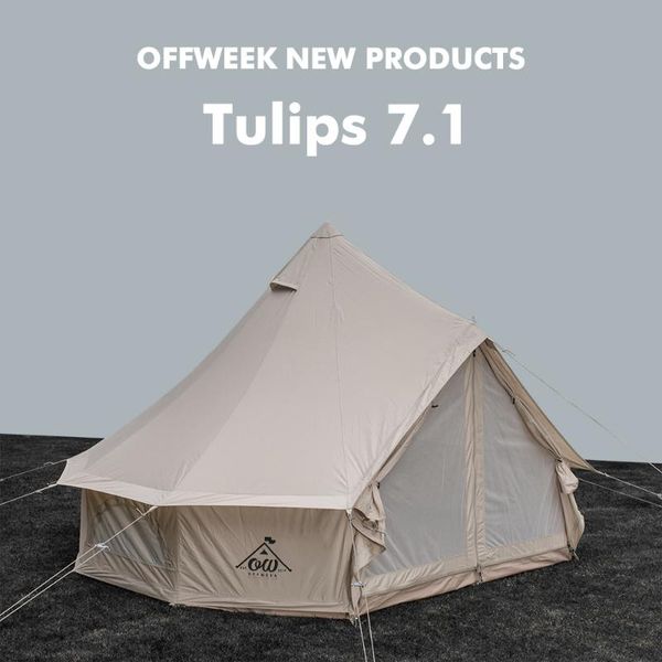offweek tulips 7.1/12.5 glamping family camping rainproof cotton tent luxury large space outdoor yurt with footprint tents and shelters
offweek tulips 7.1/12.5 glamping family camping rainproof cotton tent luxury large space outdoor yurt with footprint tents and shelters