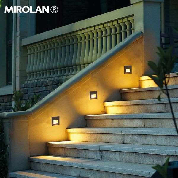 recessed led wall lamps outdoor lighting stair case light 110-265v step lamp corridor garden balcony indoor
recessed led wall lamps outdoor lighting stair case light 110-265v step lamp corridor garden balcony indoor
