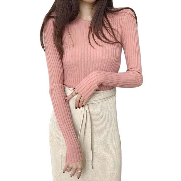 women's sweaters basic knitted sweater women autumn winter bottoming pullover lady casual o-neck slim jumper, White;black
women's sweaters basic knitted sweater women autumn winter bottoming pullover lady casual o-neck slim jumper, White;black