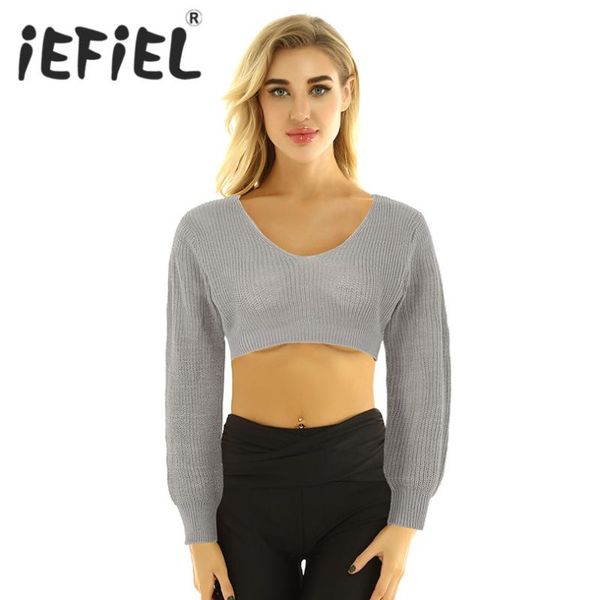 iefiel womens female fashion solid color wide v-neck casual loose fit pullover knitted crop sweater women's tanks & camis, White
iefiel womens female fashion solid color wide v-neck casual loose fit pullover knitted crop sweater women's tanks & camis, White