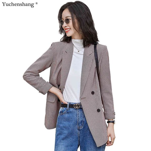 women's suits & blazers fashion blazer women outwear winter coat ladies female double breasted red plaid loose jackets 52ey, White;black
women's suits & blazers fashion blazer women outwear winter coat ladies female double breasted red plaid loose jackets 52ey, White;black