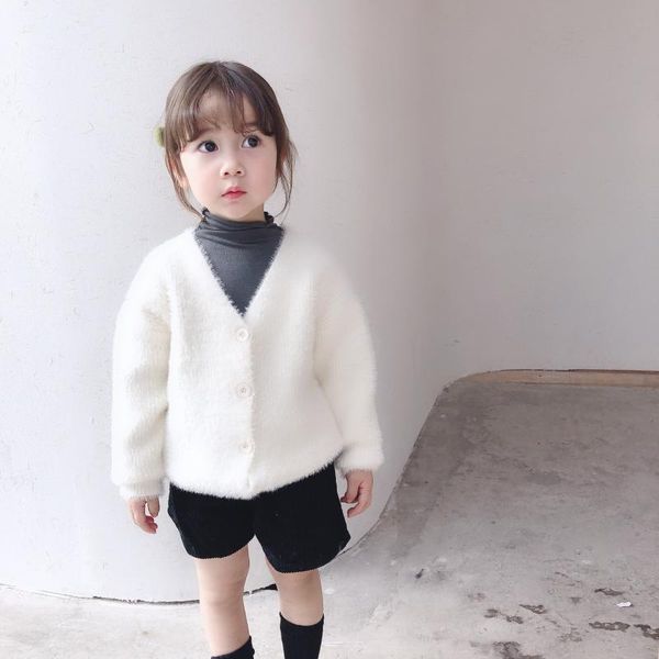 1-6y kids autumn winter cardigan coat baby girls knitted sweaters jackets children's outerwear, Blue
1-6y kids autumn winter cardigan coat baby girls knitted sweaters jackets children's outerwear, Blue