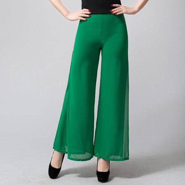 women's pants & capris 2021 ladies long full length womens wide leg high waist side split chiffon summer trousers plus size 6xl da307, Black;white
women's pants & capris 2021 ladies long full length womens wide leg high waist side split chiffon summer trousers plus size 6xl da307, Black;white