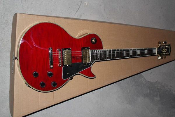 shipping factory wholesale golden hardware lp custom red electric guitar in stock @14
shipping factory wholesale golden hardware lp custom red electric guitar in stock @14
