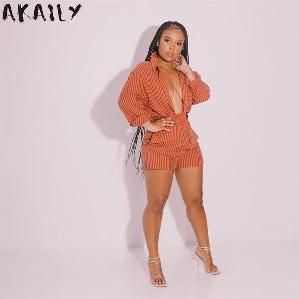 women's tracksuits akaily summer streetwear striped print 2 two piece sets womens outfits loose t shirt shorts female 2021 casual match, Gray
women's tracksuits akaily summer streetwear striped print 2 two piece sets womens outfits loose t shirt shorts female 2021 casual match, Gray