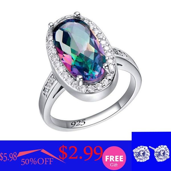 cluster rings multi rainbow z 925 sterling silver ring for women birthday wedding jewelry buy one get gift, Golden;silver
cluster rings multi rainbow z 925 sterling silver ring for women birthday wedding jewelry buy one get gift, Golden;silver