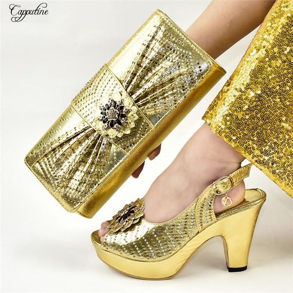 dress shoes gold african ladies and bag set to match women high heels sandals handbag pumps femmes sandales 9310-4 .5cm, Black
dress shoes gold african ladies and bag set to match women high heels sandals handbag pumps femmes sandales 9310-4 .5cm, Black