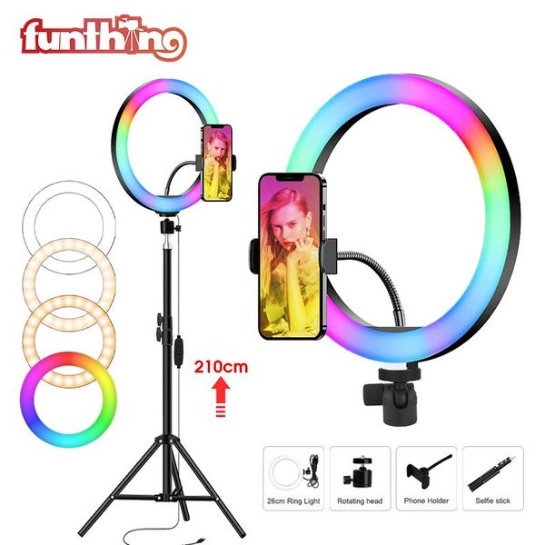 makeup light led ring lamp dimmable rgb video selfie flash with tripod stand usb pography for youtuber camera heads
makeup light led ring lamp dimmable rgb video selfie flash with tripod stand usb pography for youtuber camera heads