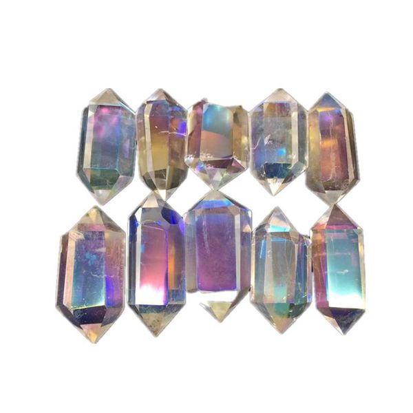 decorative objects & figurines natural clear quartz crystal double wand point rieki healing for home decoration 3pcs
decorative objects & figurines natural clear quartz crystal double wand point rieki healing for home decoration 3pcs