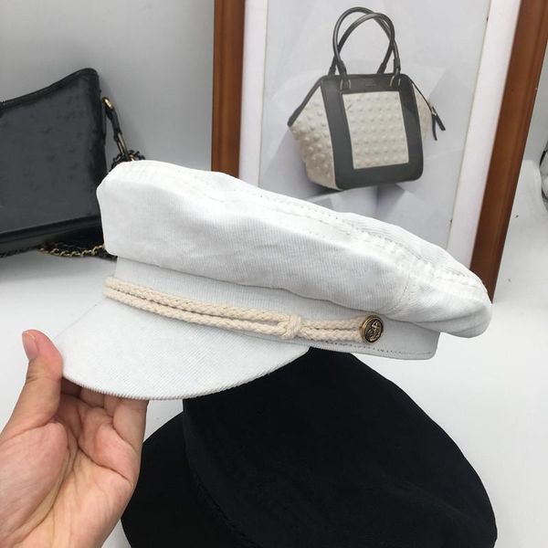berets white students cap navy sboy british tide flat fashion in the streets sailor visors, Blue;gray
berets white students cap navy sboy british tide flat fashion in the streets sailor visors, Blue;gray