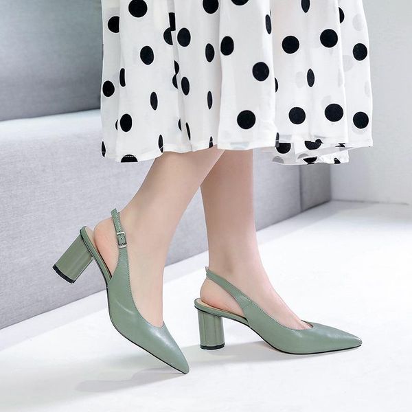 genuine leather brand spring summer shoes sweet high heels shallow women pumps pointed toe buckle strap luxury l88 dress, Black
genuine leather brand spring summer shoes sweet high heels shallow women pumps pointed toe buckle strap luxury l88 dress, Black