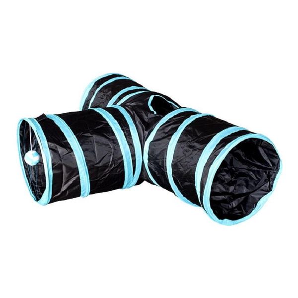 cat tunnel special design y shape 2 or 3 holes pet play toy for kitten puppy with ball toys
cat tunnel special design y shape 2 or 3 holes pet play toy for kitten puppy with ball toys