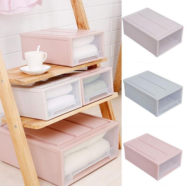 drawer type shoe box thickened transparent foldable storage save space plastic organizers ow clothing & wardrobe
drawer type shoe box thickened transparent foldable storage save space plastic organizers ow clothing & wardrobe