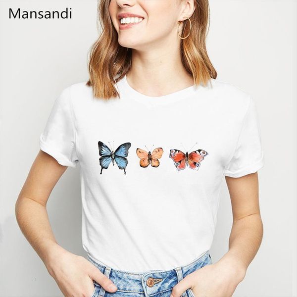 watercolor butterfly printed summer fashion womens t shirt camisetas mujer tumblr clothes streetwear female, White
watercolor butterfly printed summer fashion womens t shirt camisetas mujer tumblr clothes streetwear female, White