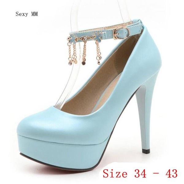 women high heel shoes platform pumps woman thin heels party wedding ladies kitten plus size 34 - 40 41 42 43 dress, Black
women high heel shoes platform pumps woman thin heels party wedding ladies kitten plus size 34 - 40 41 42 43 dress, Black