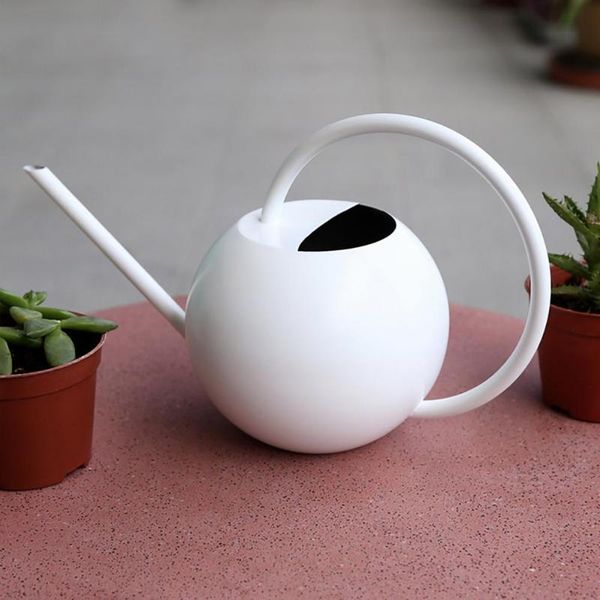 durable watering can solid color long spout stainless steel indoor outdoor plants pot for garden 1l equipments
durable watering can solid color long spout stainless steel indoor outdoor plants pot for garden 1l equipments