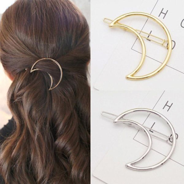 hair accessories fashion simple hollow gold moon clips for women punk jewelry hairpins girls barrette pince cheveux femme
hair accessories fashion simple hollow gold moon clips for women punk jewelry hairpins girls barrette pince cheveux femme