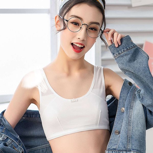 lingerie girl brassiere without steel ring developing underwear girls' cotton junior and senior high school students' bump bra ves, Black;pink
lingerie girl brassiere without steel ring developing underwear girls' cotton junior and senior high school students' bump bra ves, Black;pink