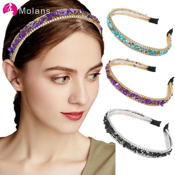 molans 2021 color stone headbands for women bow hairband girls hair hoop bezel chain bands accessories headpiece
molans 2021 color stone headbands for women bow hairband girls hair hoop bezel chain bands accessories headpiece