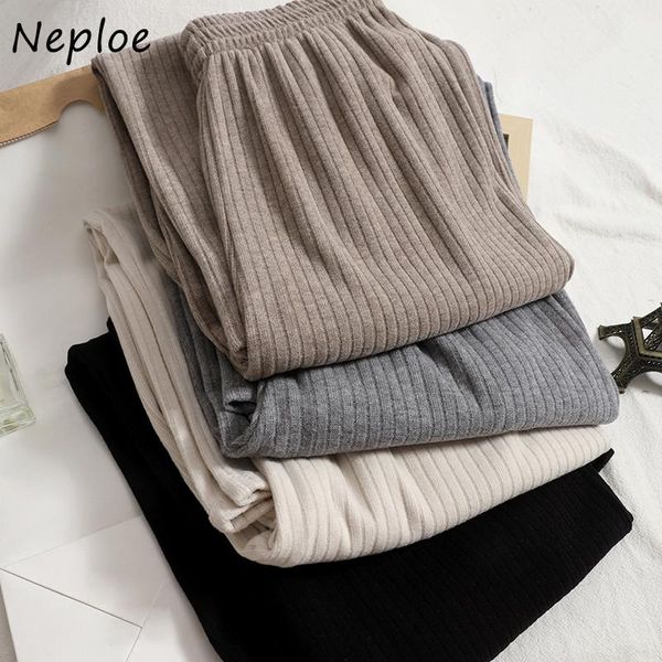 women's pants & capris neploe simple versatile draped casual 2021 autumn plush full-length straight-leg pant woman wide-leg trousers wo, Black;white
women's pants & capris neploe simple versatile draped casual 2021 autumn plush full-length straight-leg pant woman wide-leg trousers wo, Black;white