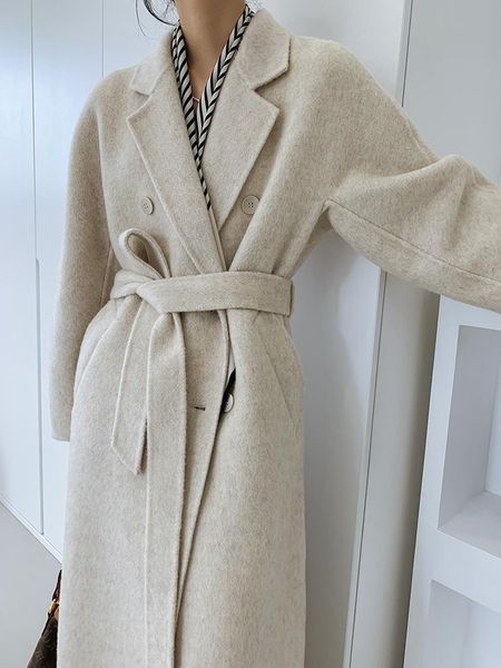 women's wool & blends high end pure welfare extended version alpaca soft waxy double sided coat women s, Black
women's wool & blends high end pure welfare extended version alpaca soft waxy double sided coat women s, Black