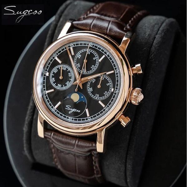 wristwatches men's mechanic watches for men luxury original seagull st1908 movement chronograph monphase watch man colour black luminou, Slivery;brown
wristwatches men's mechanic watches for men luxury original seagull st1908 movement chronograph monphase watch man colour black luminou, Slivery;brown