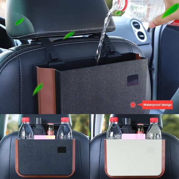 car organizer hanging trash can upgraded seatback expandable waterproof back seat bin storage bag auto interior accessorie
car organizer hanging trash can upgraded seatback expandable waterproof back seat bin storage bag auto interior accessorie